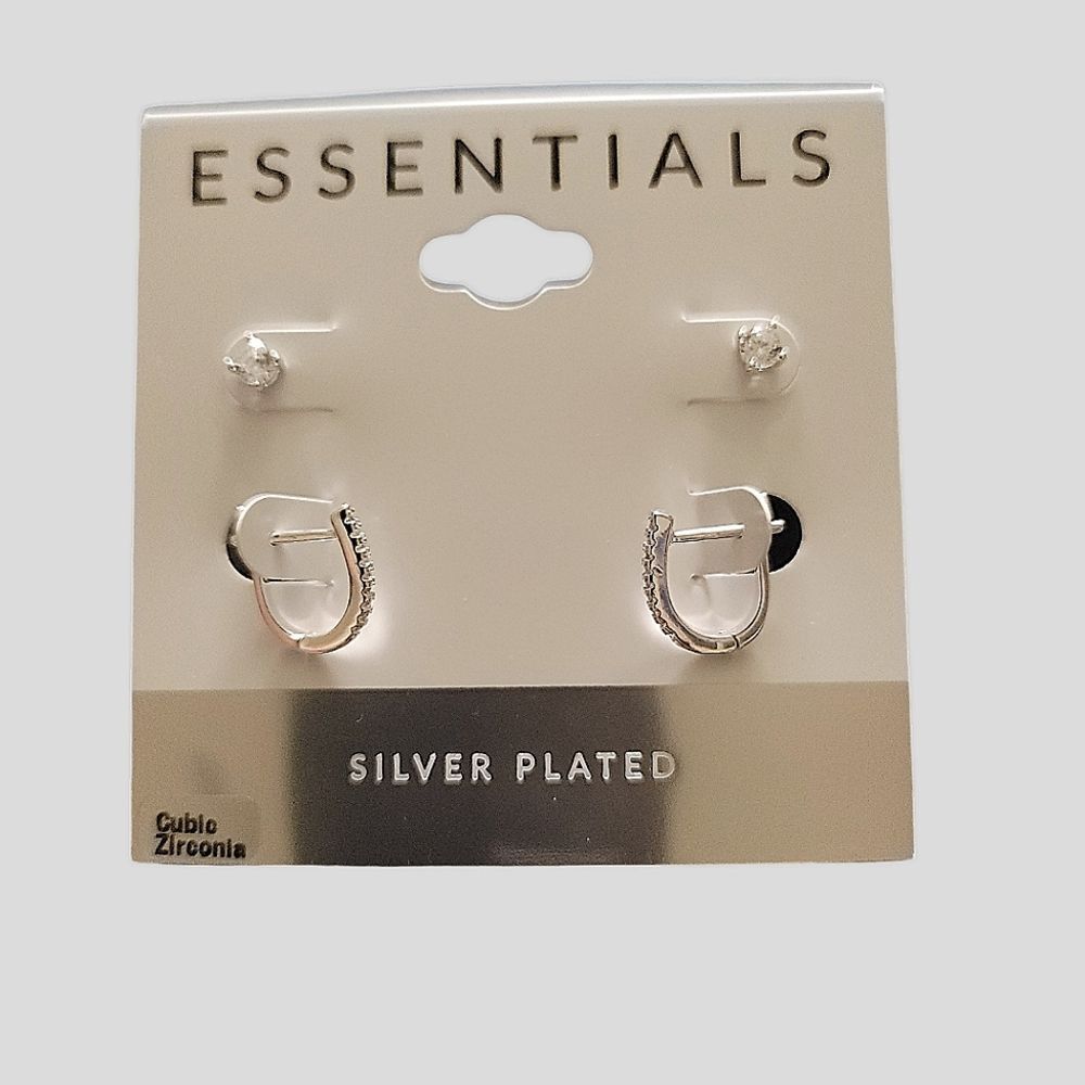 ESSENTIALS - 2 Prs Earrings